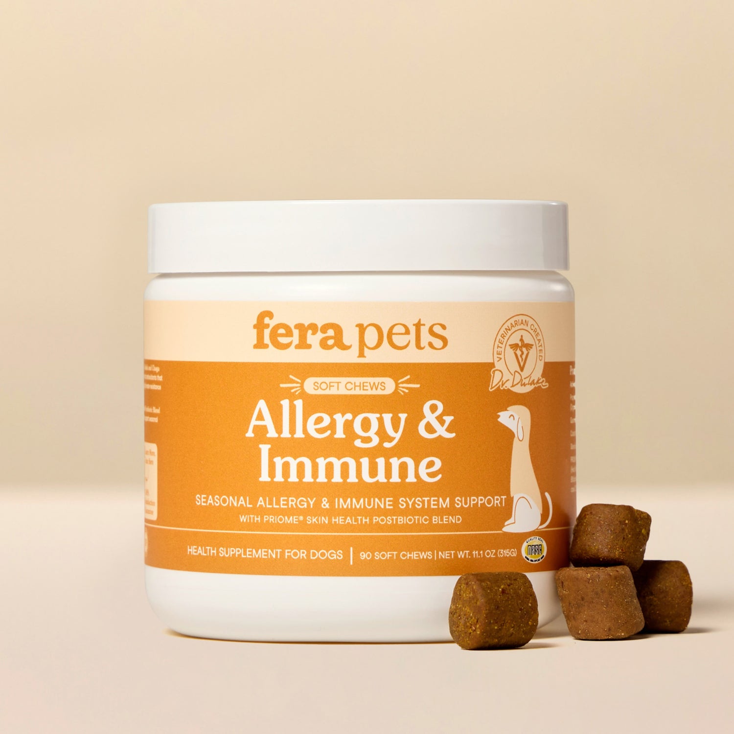 Fera Pets Allergy & Immune Soft Chews 90 Chews