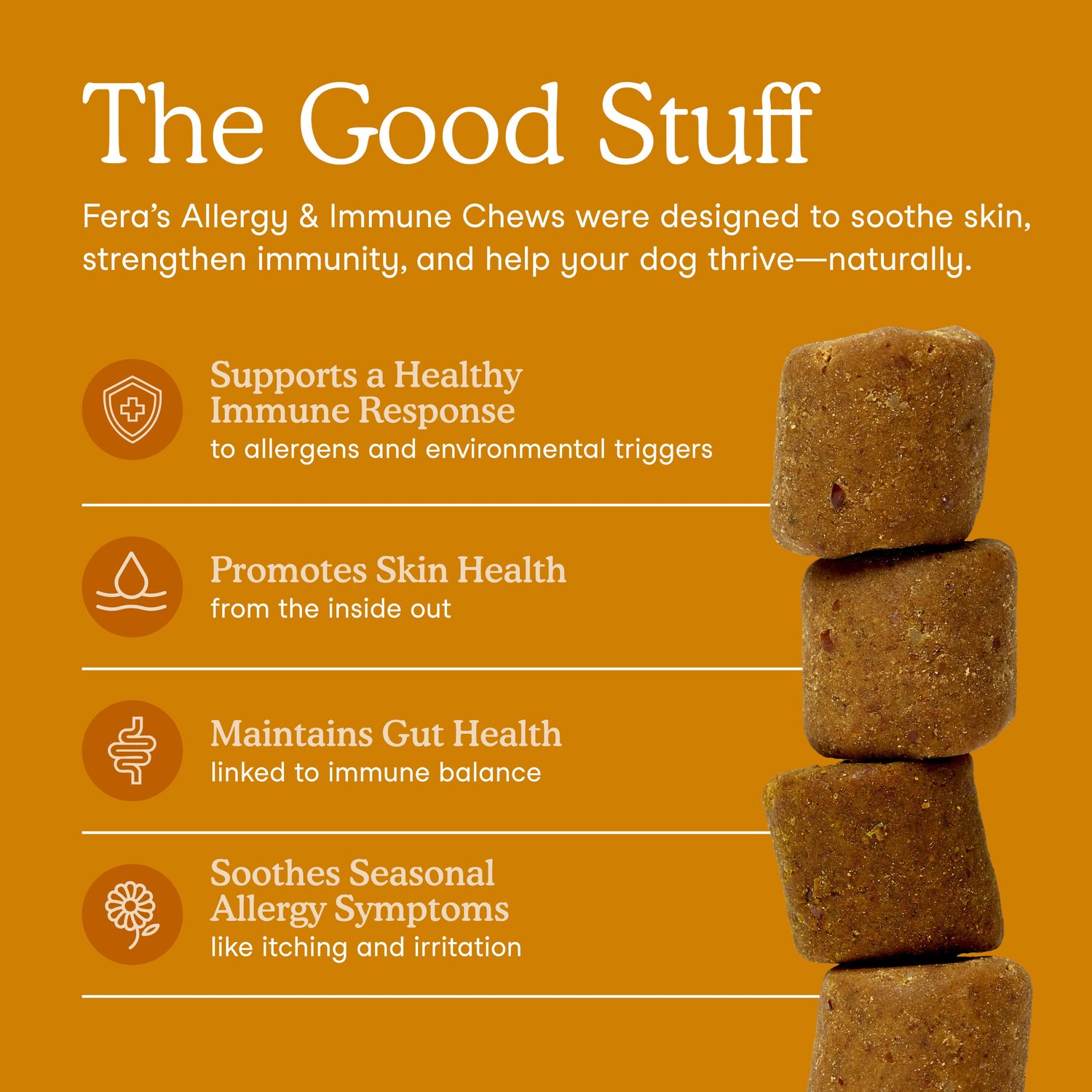 Fera Pets Allergy & Immune Soft Chews 90 Chews