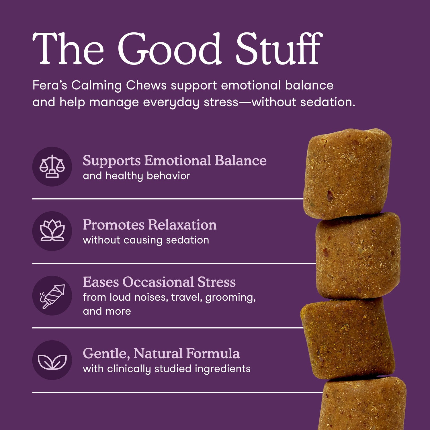 Fera Pets Calming Soft Chews 90 Chews