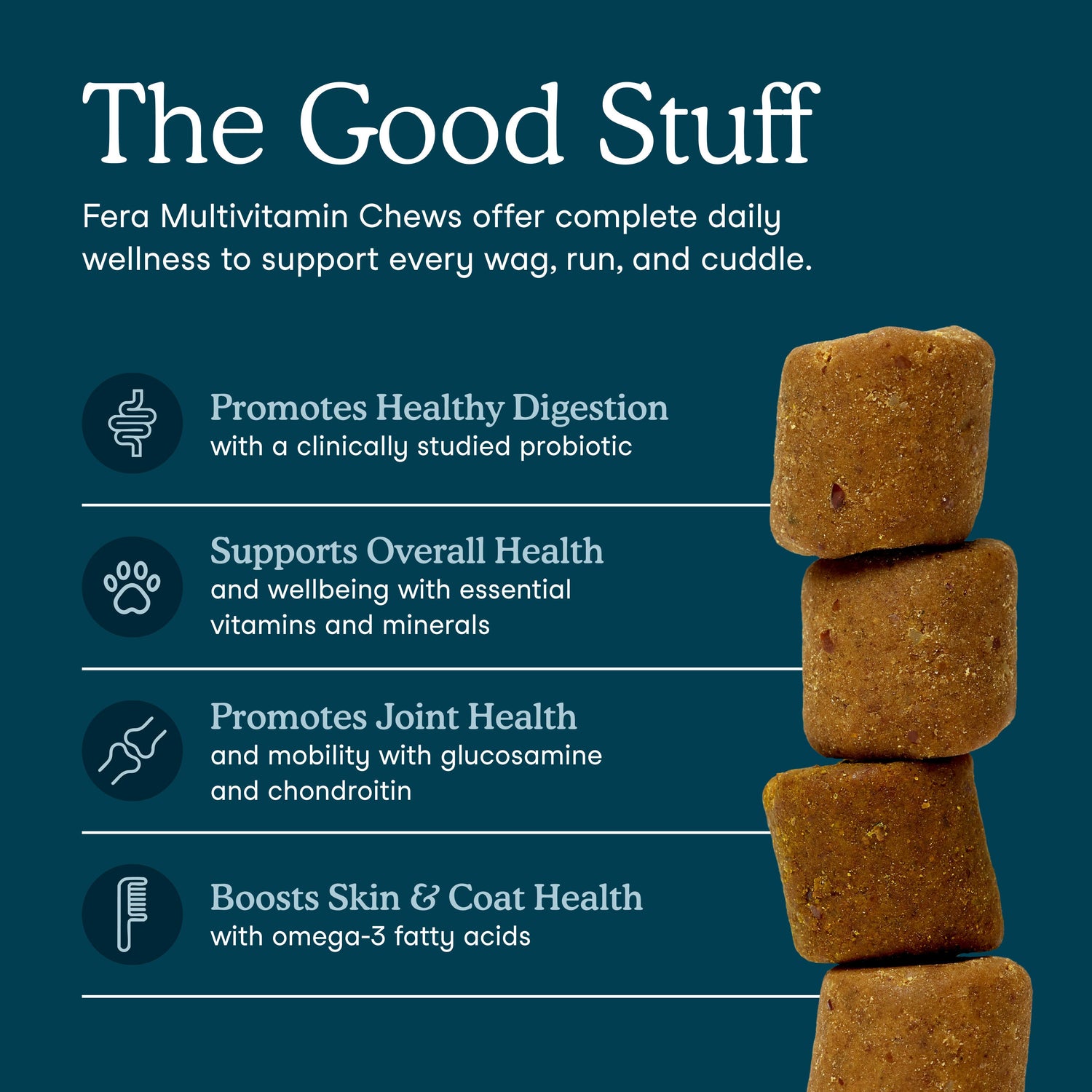 Fera Pets Multivitamin Soft Chews  90 Chews