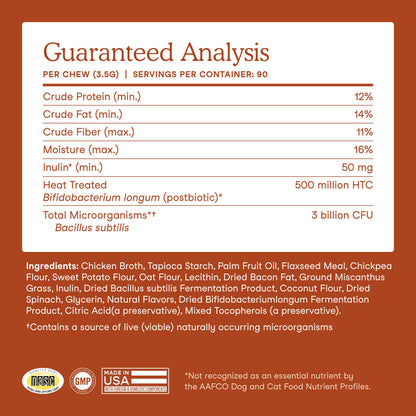 Probiotics Soft Chews(90 Chews)
